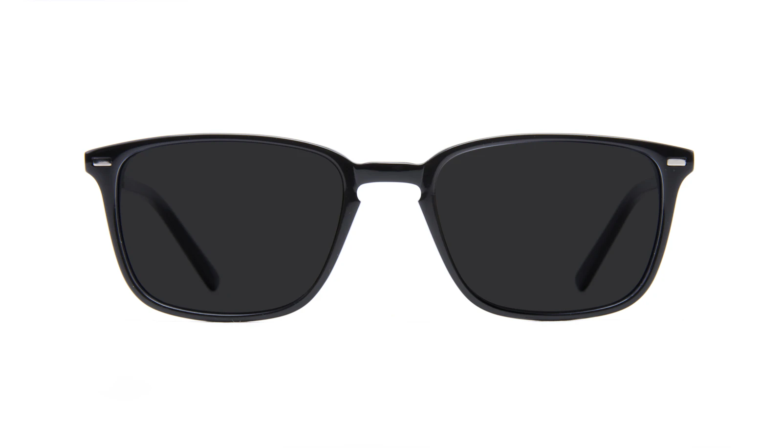 Affordable Fashion Glasses Rectangle Sunglasses Men Sharp Black